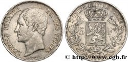 BELGIUM 5 Francs Léopold Ier 1850 
