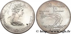 KANADA 5 Dollars JO Montréal 1976 plongeon 1975 