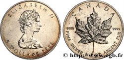 CANADA 5 Dollars (1 once) Elisabeth II 1988 