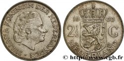NIEDERLANDE 2 1/2 Gulden Juliana 1966 Utrecht