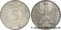 GERMANY 5 Mark aigle 1951 Hambourg
