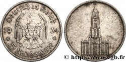 GERMANY 5 Reichsmark église de la garnison de Potsdam 1934 Karlsruhe