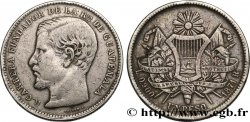 GUATEMALA 1 Peso Rafael Carrera 1871 