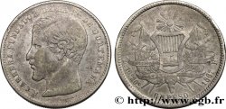 GUATEMALA 1 Peso Rafael Carrera 1867 