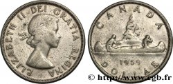 CANADA 1 Dollar Elisabeth II 1959 