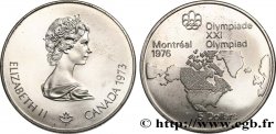 CANADA 5 Dollars JO Montréal 1976 carte de l’Amérique du Nord 1973 