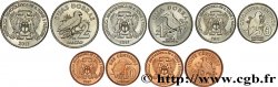 SAO TOMÉ UND PRINCIPE Lot de 4 monnaies 10, 20 & 50 Centavos, 1 & 2 Dobras 2017 