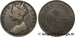 HONG KONG 1 Cent Victoria 1877 