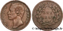 SARAWAK 1 Cent Sarawak Rajah J. Brooke 1870 
