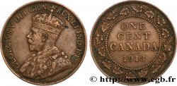 CANADA 1 Cent Georges V 1913 