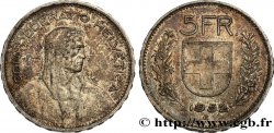 SUISSE 5 Francs Berger 1952 Berne