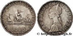 ITALY 500 Lire “caravelles” 1958 Rome