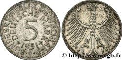 ALLEMAGNE 5 Mark aigle 1951 Stuttgart