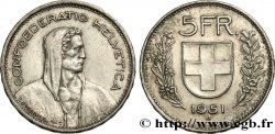 SUIZA 5 Francs Berger des alpes 1951 Berne