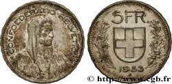 SWITZERLAND 5 Francs Berger des alpes 1953 Berne