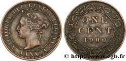 KANADA 1 Cent Victoria 1900 