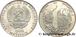 MOZAMBICO 500 Meticais Proof poissons 1989 