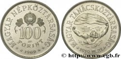 HONGRIE 100 Forint 50e anniversaire des soviets du 31 mars 1919 1969 Budapest
