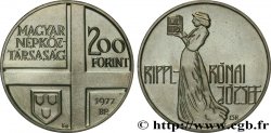 UNGHERIA 200 Forint 50e anniversaire de la mort du peintre József Rippl-Rónai 1977 