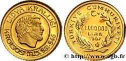 TURCHIA 1.000.000 Lira Roi Crésus de Lydie 1997 Istanbul