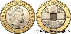GUERNESEY 2 Pounds (Livres) Elisabeth II 1998 