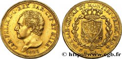 ITALY - KINGDOM OF SARDINIA 80 Lire Charles-Félix 1825 Gênes AU 