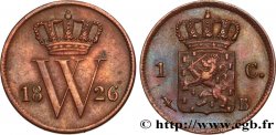 NETHERLANDS 1 Cent Guillaume Ier 1826 Bruxelles