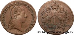 AUSTRIA 1 Kreuzer François II 1800 Schmöllnitz VF 
