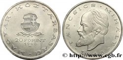 UNGHERIA 20 Forint 100e anniversaire de la révolution de 1848, Mihály Táncsics 1948 Budapest MS 