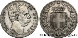ITALIE 5 Lire Humbert Ier 1879 Rome