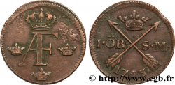 SWEDEN 1 Ore Adolphe Frédéric Ier 1763 