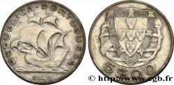 PORTUGAL 5 Escudos 1942 