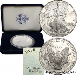 ESTADOS UNIDOS DE AMÉRICA 1 Dollar Proof type Silver Eagle 2001 West Point - W