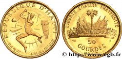 HAITI 50 Gourdes Proof danse folklorique 1967  MS 