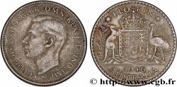 AUSTRALIA 1 Florin Georges VI 1946 Melbourne VF 