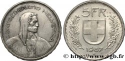 SVIZZERA  5 Francs 1967 Berne