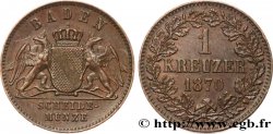 GERMANY - BADEN 1 Kreuzer Grand-Duché de Bade 1870 Karlsruhe