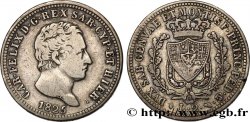 ITALIA - REGNO DE SARDINIA - CARLO FELICE 2 Lire  1825 Turin