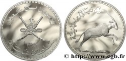OMAN 5 Rials omani Proof Oryx blanc d’Arabie AH 1397 (1977) 