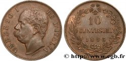 ITALIEN 10 Centesimi Humbert Ier 1893 Birmingham VZ 