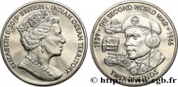 BRITISCHES TERRITORIUM IM INDISCHEN OZEAN 2 Pounds Proof Élisabeth II - 80e anniversaire de la Seconde Guerre Mondiale : soldat 2019 Pobjoy Mint