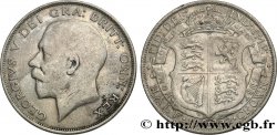 ROYAUME-UNI 1/2 Crown Georges V 1922  TB 