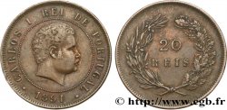 PORTUGAL 20 Réis Charles Ier 1891 Paris