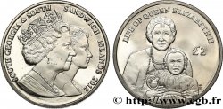 GEORGIA DEL SUD E ISOLE SANDWICH MERIDIONALI 2 Pounds (2 Livres) Proof Vie de la reine Élisabeth II : enfant 2012 Pobjoy Mint