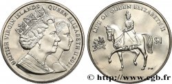 ISOLE VERGINI BRITANNICHE 1 Dollar Proof reine Élisabeth II 2011 Pobjoy Mint