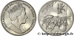 TERRITOIRE BRITANNIQUE DE L OCÉAN INDIEN 2 Pounds Proof Crabes des cocotiers 2018 Pobjoy Mint