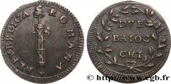 ITALIE - PREMIÈRE RÉPUBLIQUE ROMAINE 2 Baiocchi n.d. Rome SUP 