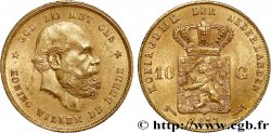 OR D INVESTISSEMENT 10 Gulden Guillaume III, 2e type 1877 Utrecht