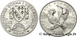 BOSNIA-HERZEGOVINA 500 Dinara Proof huppes 1996 Pobjoy Mint
