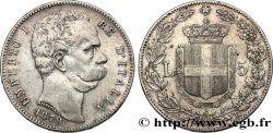 ITALIE 5 Lire Humbert Ier 1879 Rome